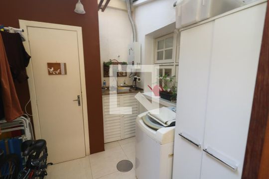 Área de Serviço de casa de condomínio à venda com 3 quartos, 115m² em Medianeira, Porto Alegre