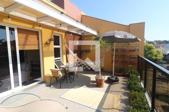 Terraço de casa de condomínio à venda com 3 quartos, 115m² em Medianeira, Porto Alegre