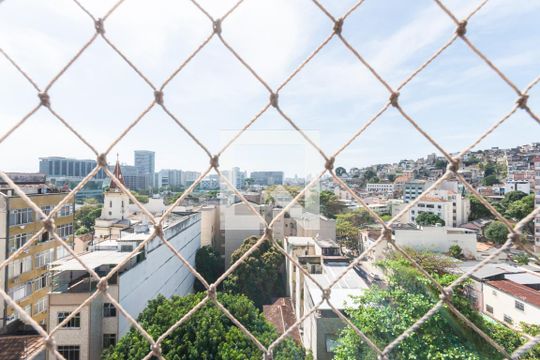 Vista de apartamento à venda com 2 quartos, 74m² em Estácio, Rio de Janeiro