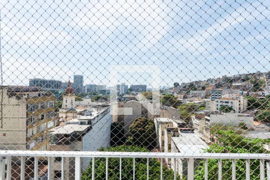 Varanda da Sala de apartamento à venda com 2 quartos, 74m² em Estácio, Rio de Janeiro