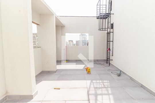 Área comum - Terraço de kitnet/studio para alugar com 1 quarto, 26m² em Quarta Parada, São Paulo
