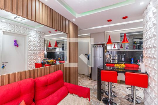 Sala de apartamento à venda com 2 quartos, 35m² em Presidente Altino, Osasco