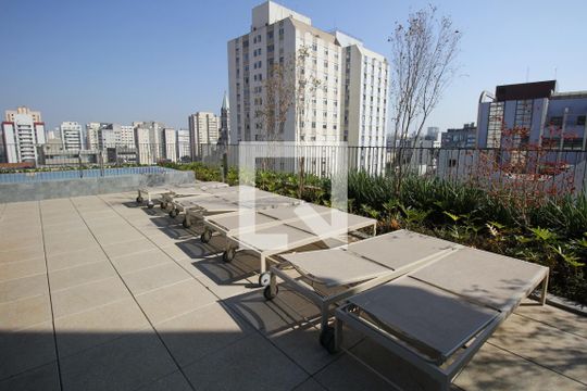 Área comum - Piscina de apartamento à venda com 1 quarto, 31m² em Vila Mariana, São Paulo
