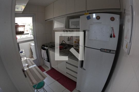 Cozinha de apartamento à venda com 1 quarto, 43m² em Alto da Lapa, São Paulo