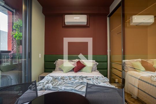 Studio de kitnet/studio para alugar com 1 quarto, 24m² em Consolação, São Paulo