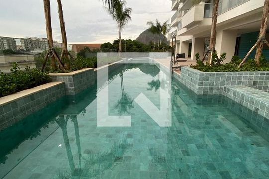 Área comum de apartamento para alugar com 2 quartos, 74m² em Botafogo, Rio de Janeiro
