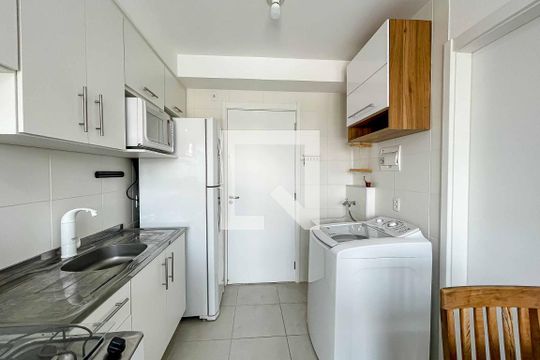 Cozinha de apartamento à venda com 1 quarto, 31m² em Casa Verde, São Paulo