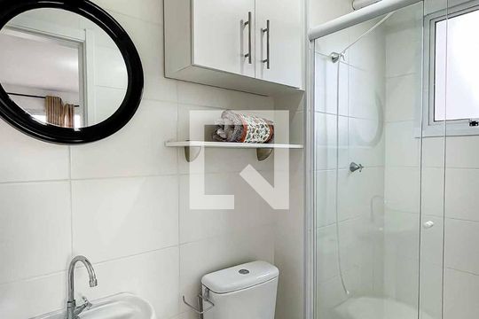 Banheiro de apartamento à venda com 1 quarto, 31m² em Casa Verde, São Paulo