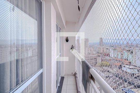 Varanda da Sala de apartamento à venda com 1 quarto, 30m² em Brás, São Paulo