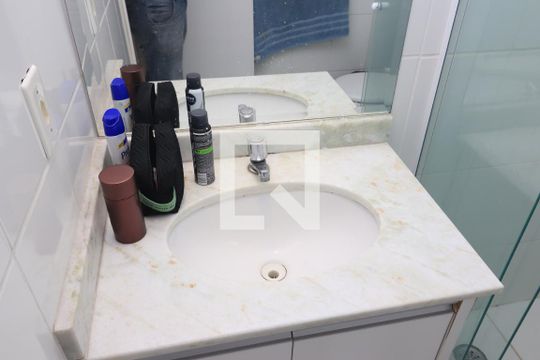 Banheiro da Suíte de apartamento à venda com 2 quartos, 63m² em Tatuapé, São Paulo