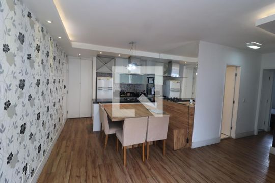 Sala de TV de apartamento à venda com 2 quartos, 63m² em Tatuapé, São Paulo