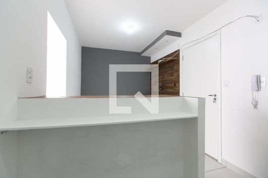 Cozinha de apartamento à venda com 1 quarto, 27m² em Vila Campanela, São Paulo