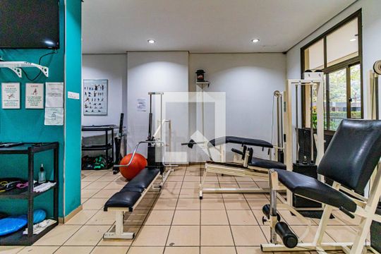 Área comum - Academia de apartamento à venda com 3 quartos, 98m² em Vila Indiana, São Paulo