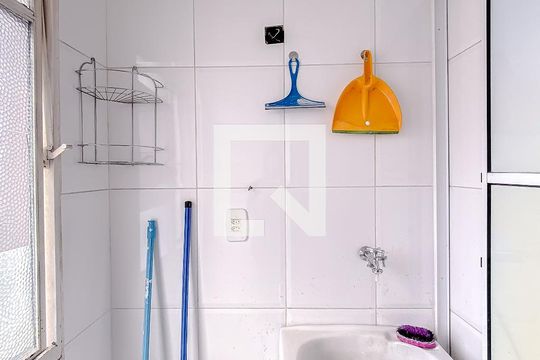Área de Serviço de apartamento para alugar com 2 quartos, 61m² em Brás, São Paulo