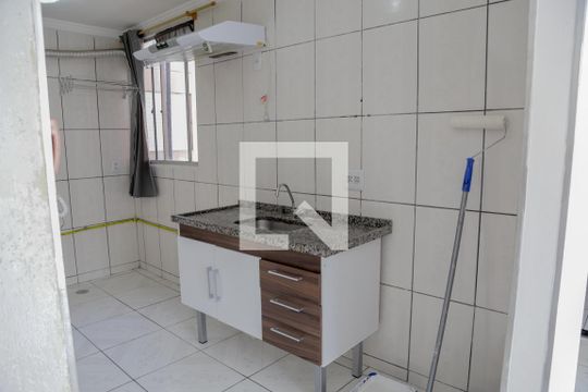 Cozinha de apartamento à venda com 1 quarto, 40m² em São Pedro, Osasco