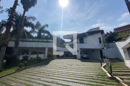 Fachada de casa de condomínio à venda com 4 quartos, 3500m² em Alphaville, Santana de Parnaíba