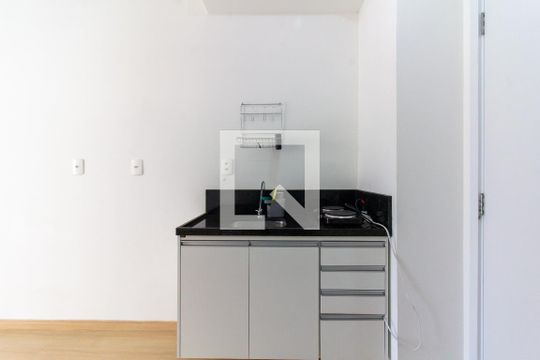 Studio Cozinha de kitnet/studio à venda com 1 quarto, 25m² em Pompeia, São Paulo