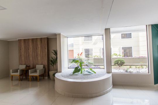 Hall de entrada de apartamento para alugar com 3 quartos, 106m² em Alphaville Industrial, Barueri