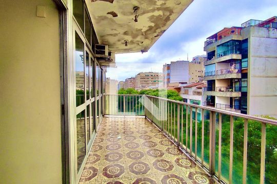 Varanda de apartamento à venda com 4 quartos, 205m² em Ipanema, Rio de Janeiro