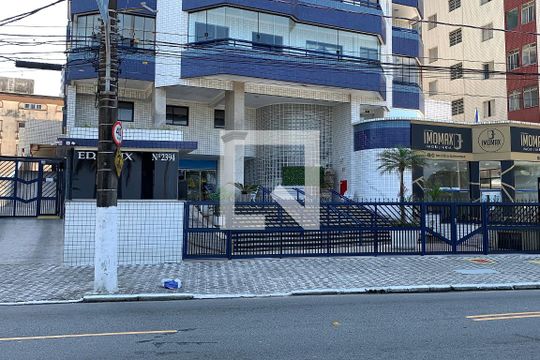 Fachada de apartamento para alugar com 2 quartos, 95m² em Guilhermina, Praia Grande
