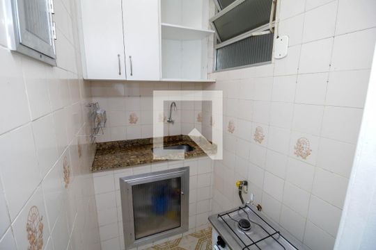 Cozinha de kitnet/studio à venda com 1 quarto, 42m² em São Cristóvão, Rio de Janeiro