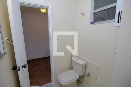 Banheiro de kitnet/studio à venda com 1 quarto, 42m² em São Cristóvão, Rio de Janeiro