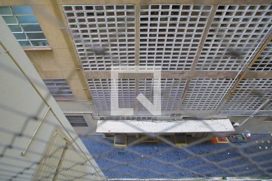 Vista da Área de Serviço de apartamento para alugar com 2 quartos, 84m² em Boqueirão, Santos