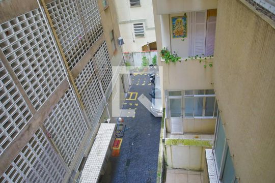 Vista do Quarto 1 de apartamento para alugar com 2 quartos, 84m² em Boqueirão, Santos