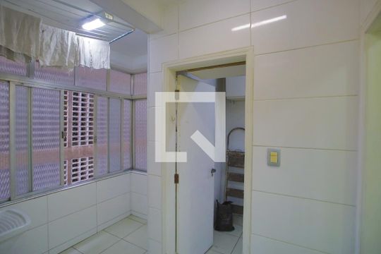 Área de Serviço de apartamento para alugar com 2 quartos, 84m² em Boqueirão, Santos