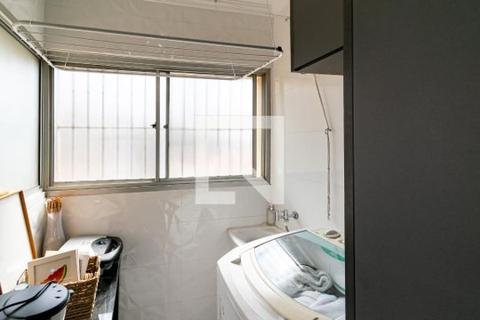 Lavanderia de apartamento à venda com 1 quarto, 55m² em Vila Guarani (zona Sul), São Paulo