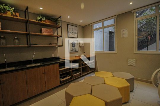 Área comum de apartamento à venda com 2 quartos, 34m² em Cambuci, São Paulo