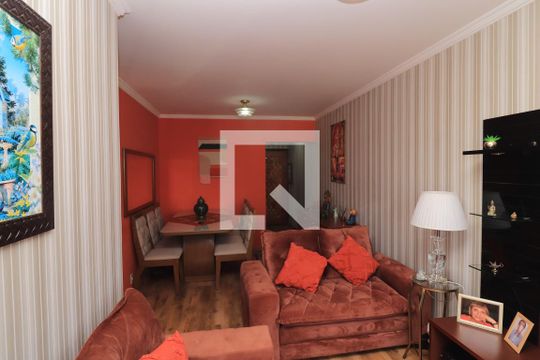 Sala de TV de apartamento para alugar com 2 quartos, 68m² em Vila Esperança, São Paulo