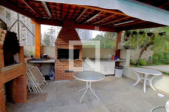 Área comum - Churrasqueira de apartamento à venda com 3 quartos, 150m² em Vila Andrade, São Paulo