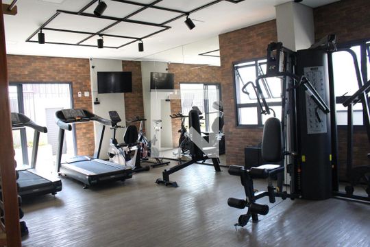 Área comum - Academia de apartamento para alugar com 1 quarto, 54m² em Vila Dom Pedro Ii, São Paulo