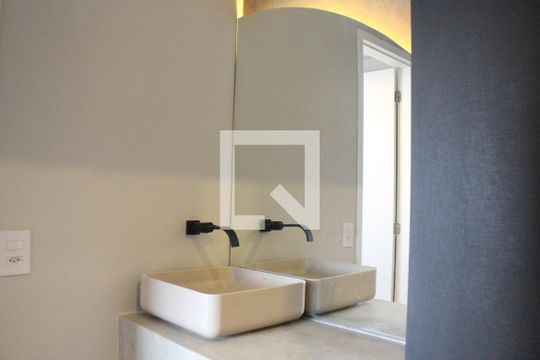 Banheiro da Suíte de apartamento para alugar com 1 quarto, 54m² em Vila Dom Pedro Ii, São Paulo