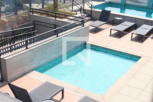 Área comum - Piscina de apartamento para alugar com 1 quarto, 54m² em Vila Dom Pedro Ii, São Paulo