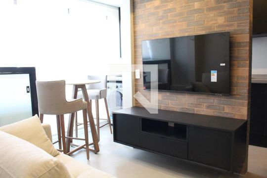 Sala de apartamento para alugar com 1 quarto, 54m² em Vila Dom Pedro Ii, São Paulo