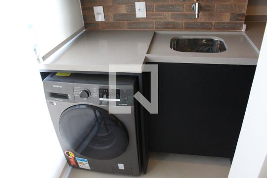 Área de Serviço de apartamento para alugar com 1 quarto, 54m² em Vila Dom Pedro Ii, São Paulo