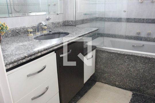 Banheiro Suíte 1 de apartamento à venda com 4 quartos, 380m² em Santana, São Paulo