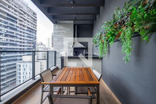 Área Comum - Churrasqueira de apartamento para alugar com 2 quartos, 58m² em Pinheiros, São Paulo