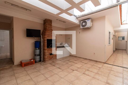 Churrasqueira de casa de condomínio para alugar com 3 quartos, 194m² em Parque Três Meninos, Sorocaba