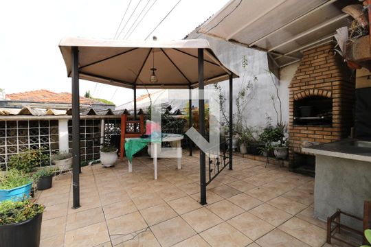 Área comum - Churrasqueira de casa à venda com 2 quartos, 400m² em Vila Curuca, Santo André