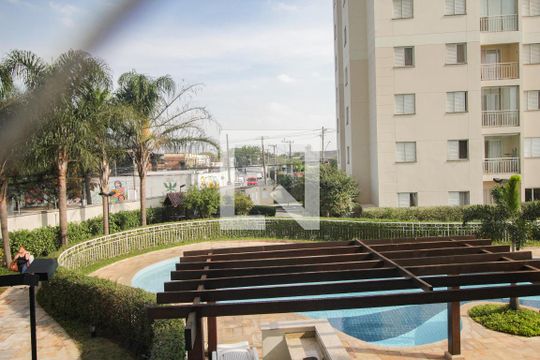 vista varanda sala de apartamento à venda com 2 quartos, 62m² em Vila Guilherme, São Paulo