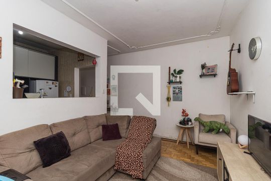 Sala de apartamento para alugar com 2 quartos, 70m² em Bom Fim, Porto Alegre
