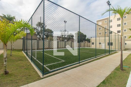 Área comum - Campo de apartamento para alugar com 2 quartos, 45m² em Guaratiba, Rio de Janeiro