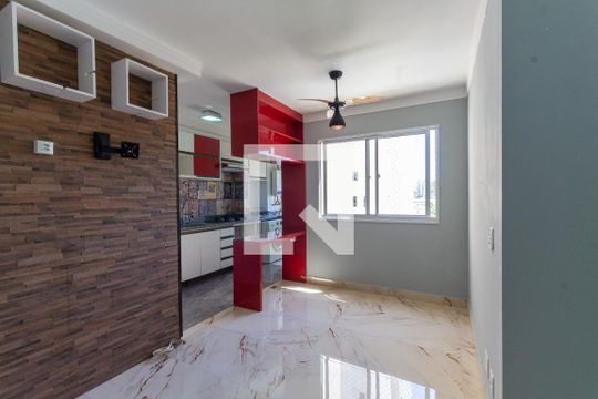 Sala de apartamento para alugar com 2 quartos, 45m² em Maranhão, São Paulo