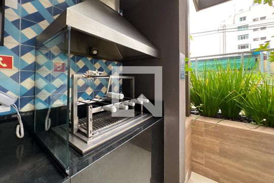 Área comum de apartamento para alugar com 2 quartos, 76m² em Indianópolis, São Paulo