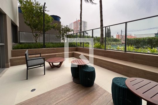 Área comum de apartamento para alugar com 2 quartos, 76m² em Indianópolis, São Paulo