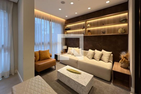 Área comum de apartamento para alugar com 2 quartos, 76m² em Indianópolis, São Paulo