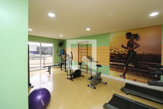 Área comum - Academia de apartamento para alugar com 2 quartos, 52m² em Vila Formosa, São Paulo